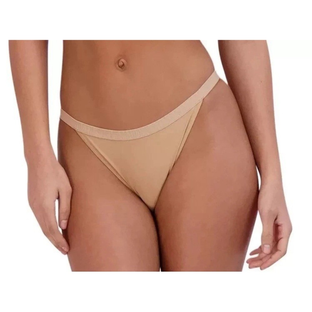 Steve Madden Women's Underwear Micro String Bikini Praline Medium